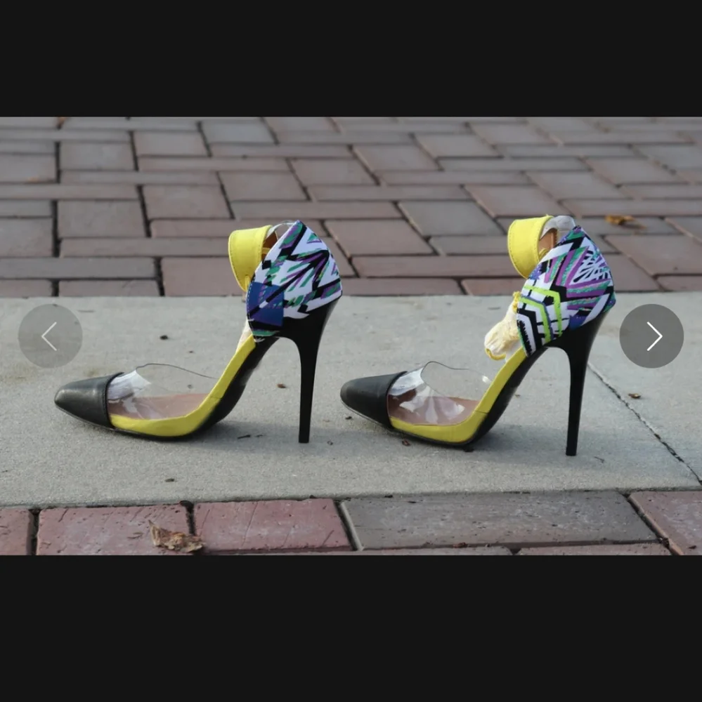 Gently use size 6 heels wrap around your ankle or leg - Picture 3 of 3